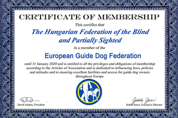 Membership-Certificate-Hungary emléklap