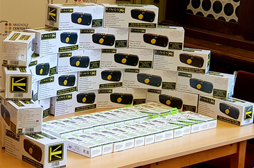 15 darab mp3 lejátszó és pendrive