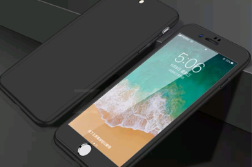 (a kép csak illusztráció)iphone nyolc védőtok fekete