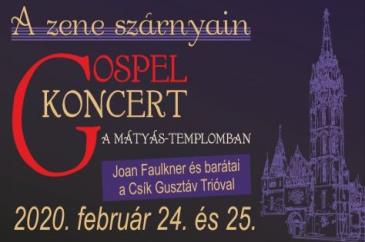 Gospel koncert felhívás plakátja