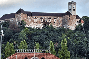 Szlovénia ljubjana vár