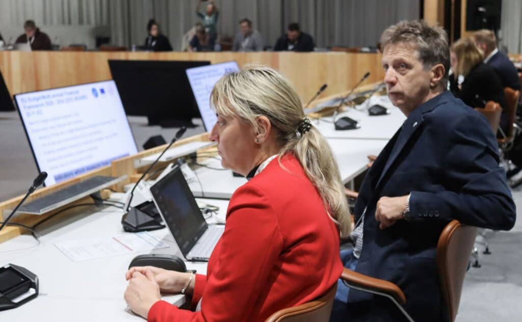 Olle németh orsolya és ollé attila a tanácskozáson