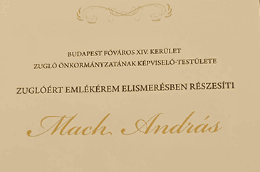 Mach andrás oklevél részlet 365x242